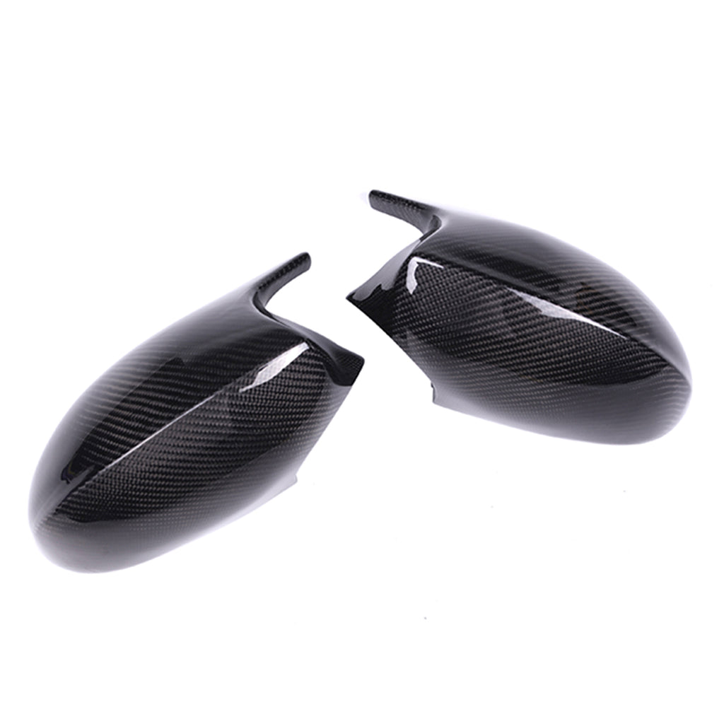 M Style Carbon Fiber Mirror Caps for BMW 1 Series E8x / 3 Series E9x (2010-2012)