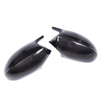 M Style Carbon Fiber Mirror Caps for BMW 1 Series E8x / 3 Series E9x (2010-2012)