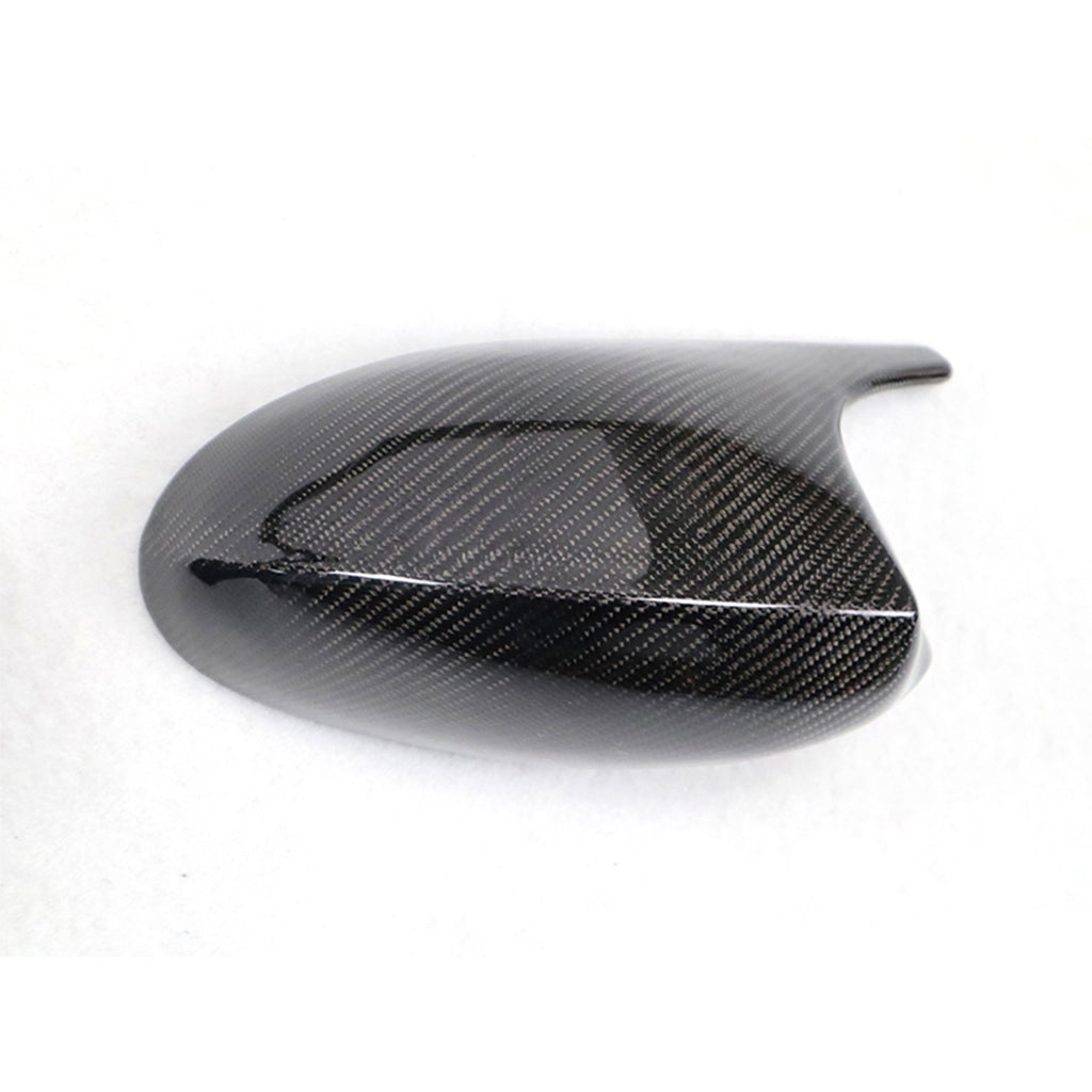 M Style Carbon Fiber Mirror Caps for BMW 1 Series E8x / 3 Series E9x (2010-2012)