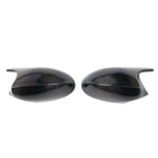 M Style Carbon Fiber Mirror Caps for BMW 1 Series E8x / 3 Series E9x (2010-2012)