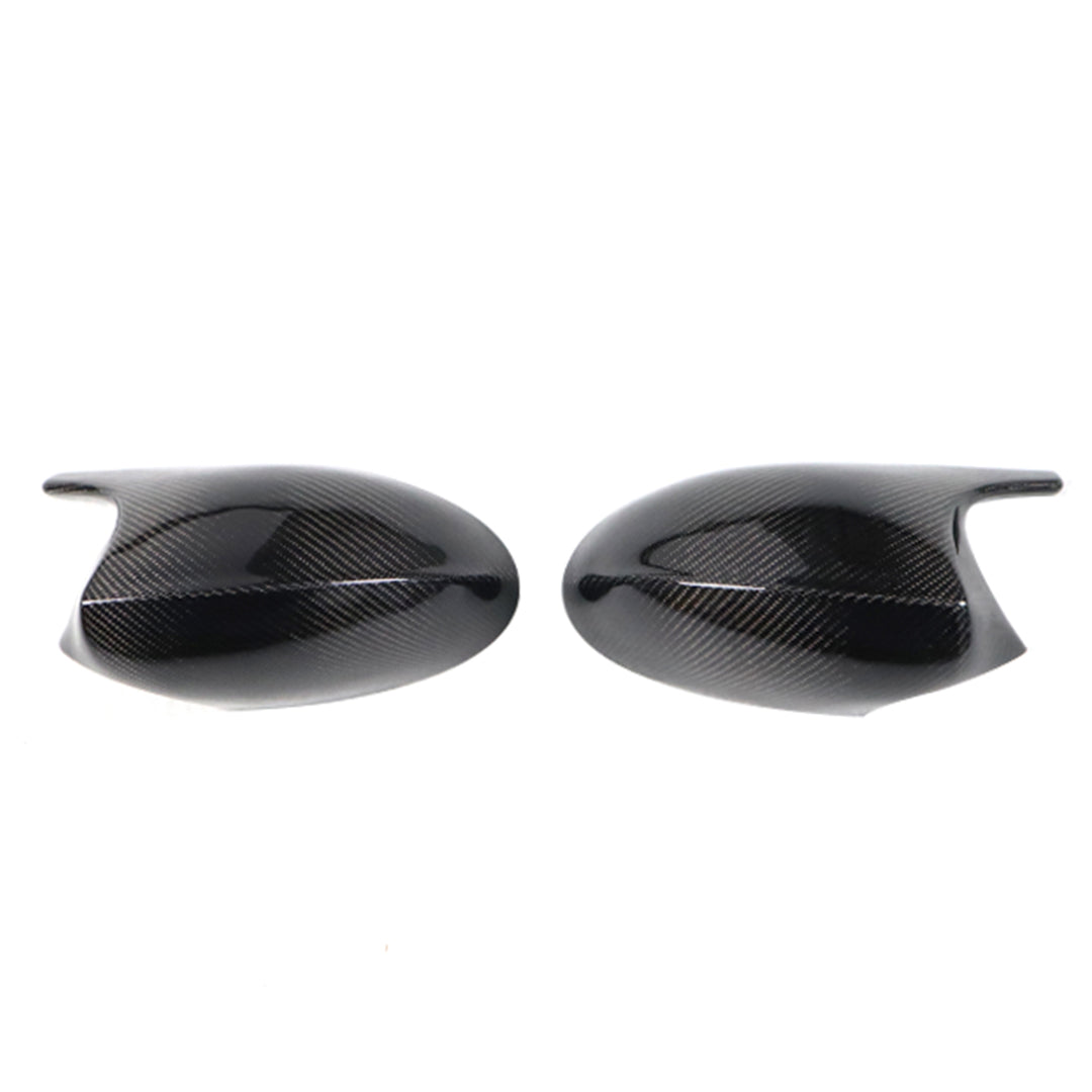 M Style Carbon Fiber Mirror Caps – BMW 1 Series E8x / 3 Series E9x (2010–2012)