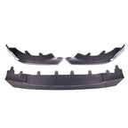 Carbon Fiber 3PC Front Bumper Lip for BMW 2 Series G42 Coupe