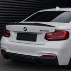 V Type Carbon Fiber Rear Trunk Spoiler – BMW 2 Series F22 / M2 F87
