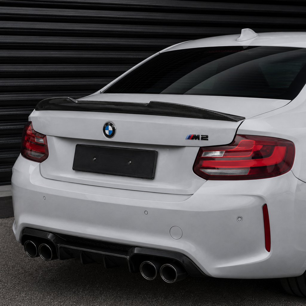 Carbon Fiber Rear Trunk Spoiler – BMW 2 Series F22 / M2 F87