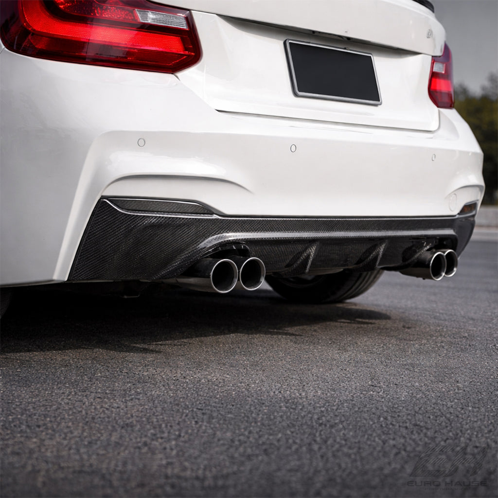 Carbon Fiber Rear Diffuser for BMW 2 Series F22 Coupe (2014-2021)