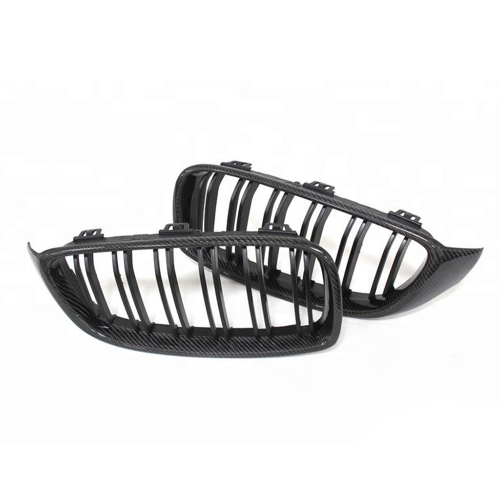 Carbon Fiber Kidney Grilles – BMW 4 Series F32 / F33 F36 / M3 F80 / M4 F82 / F83 (2014–2017)