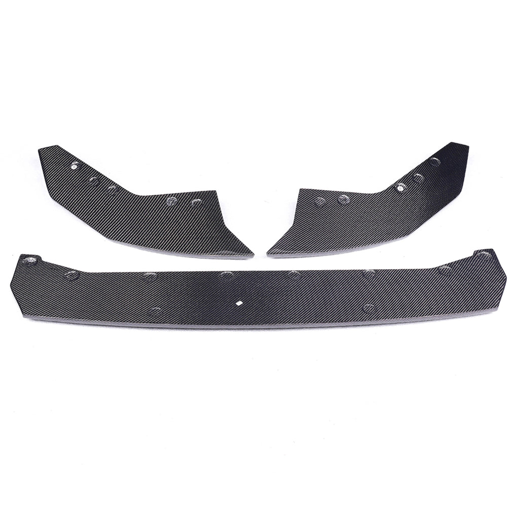 3-Piece VT Style Carbon Fiber Front Lip – BMW G20 LCI 2023+