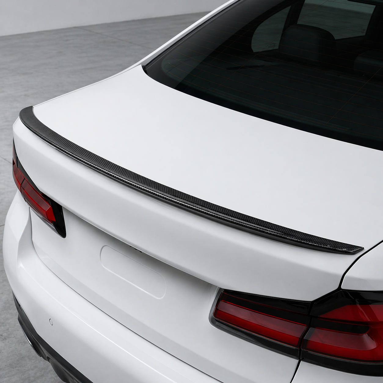 Carbon Fiber M Performance Style Trunk Spoiler – BMW 5 Series F10 (2010–2016)