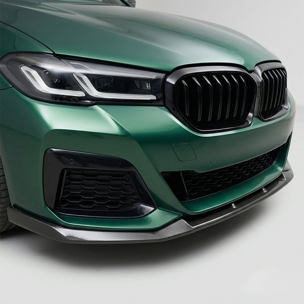 Carbon Fibe Front Lip – BMW 5 Series G30 LCI M Sport (2021–2023)