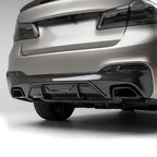 Carbon Fiber 2-Piece Rear Bumper Diffuser for BMW 5 Series G30 (2017-2023)