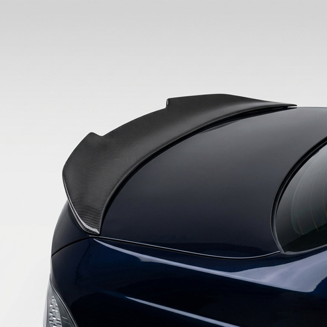 PSM Style Carbon Fiber Rear Trunk Spoiler – BMW 3 Series E90 (2004-2011)