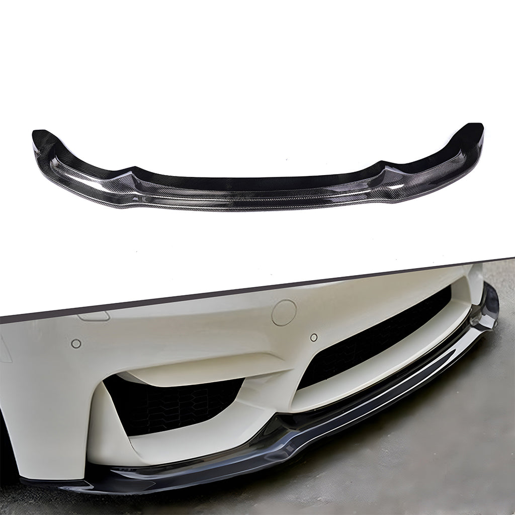 Carbon Fiber Front Bumper Lip for BMW M4 F82 / F83