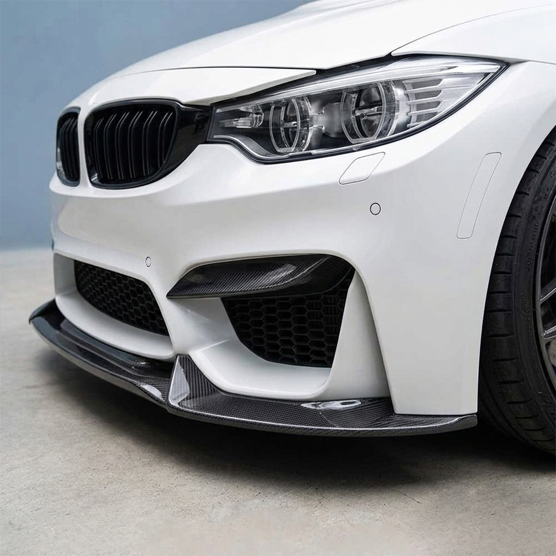 Carbon Fiber Front Lip with Canards – BMW F80 M3