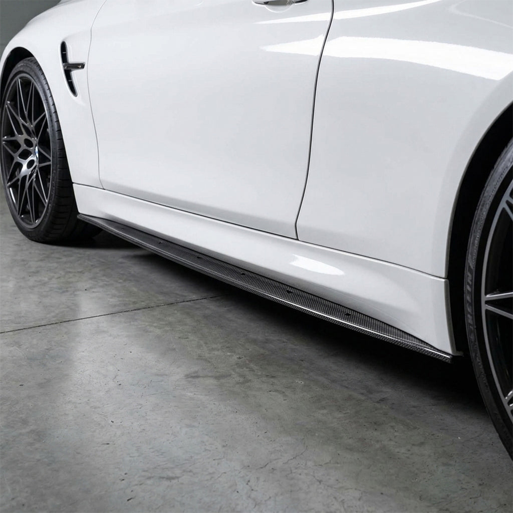 Carbon Fiber Side Skirt for BMW F32 4 Series Coupe / F82 / F83 M4