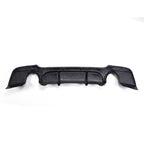 M Tech Carbon Fiber Rear Diffuser (Dual Tip) for BMW E92 (2006-2013)