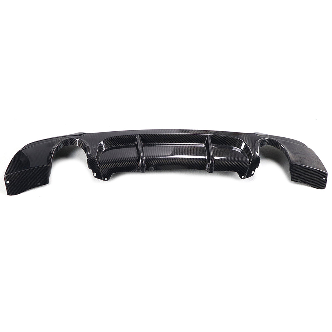 M Tech Carbon Fiber Rear Diffuser (Dual Tip) – BMW E92 (2006-2013)