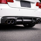 M Tech Carbon Fiber Rear Diffuser (Dual Tip) for BMW E92 (2006-2013)