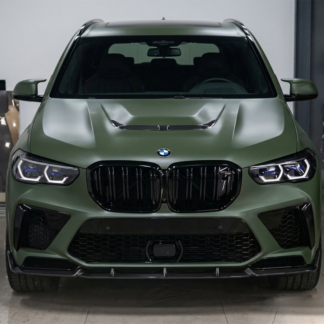 Carbon Fiber 3PC Front Lip – BMW X5M F95 (2021+)