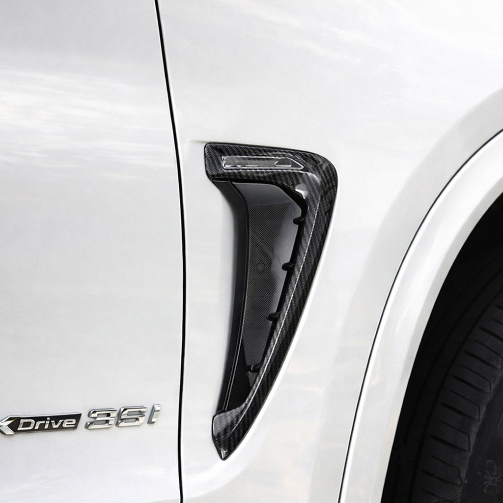 Carbon Fiber Side Fender Vent Trims for BMW X5 F15 / X5M F85 (2014+)