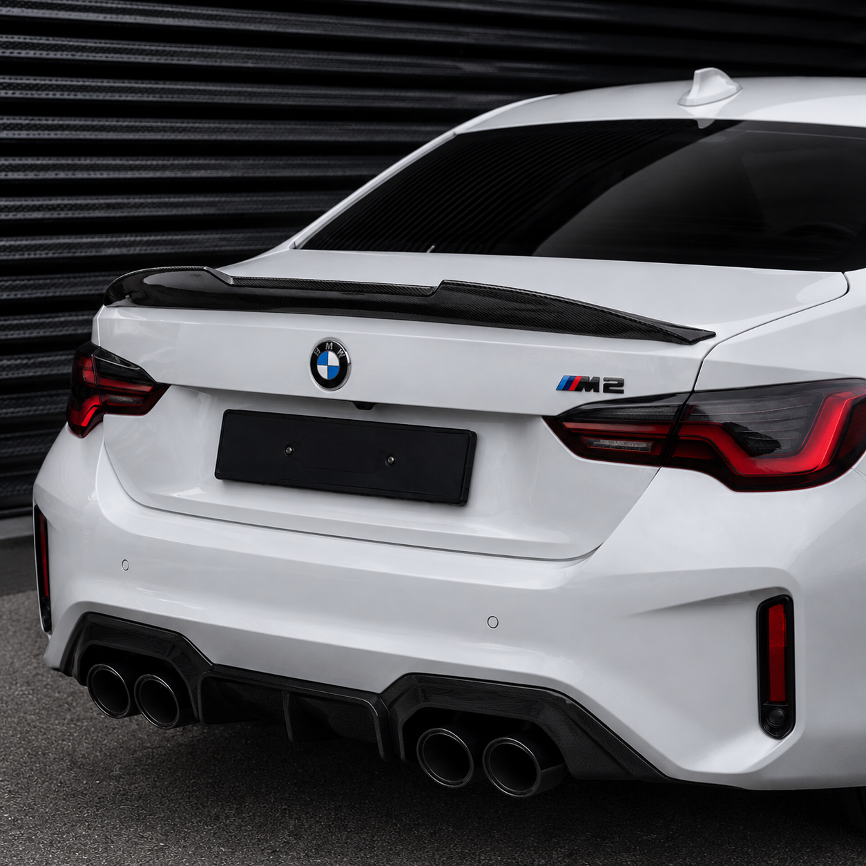 Carbon Fiber Trunk Spoiler – BMW 2 Series G42 / M2 G87 (2022+)