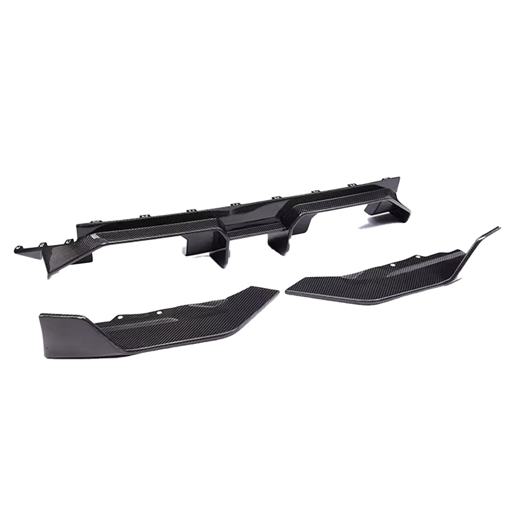Carbon Fiber Rear Diffuser & Bumper Canards – BMW M2 G87 (2022+)