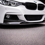 Carbon Fiber MTV Style Front Bumper Lip for BMW F30 / F80