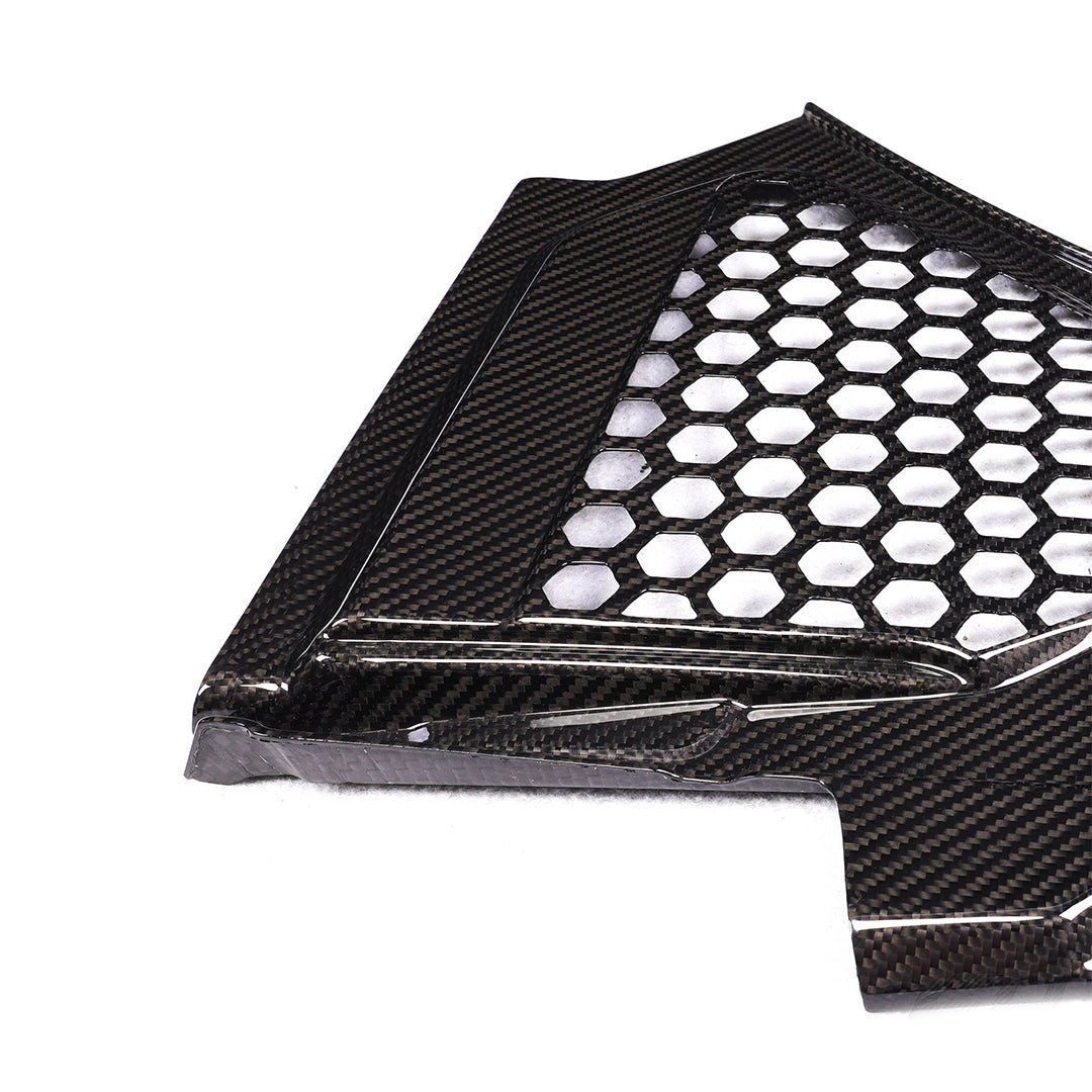 Carbon Fiber Engine Bay Reservoir & Strut Tower Cover – 2-Piece Kit – BMW M3 G80 / M4 G82 G83 (2021+)