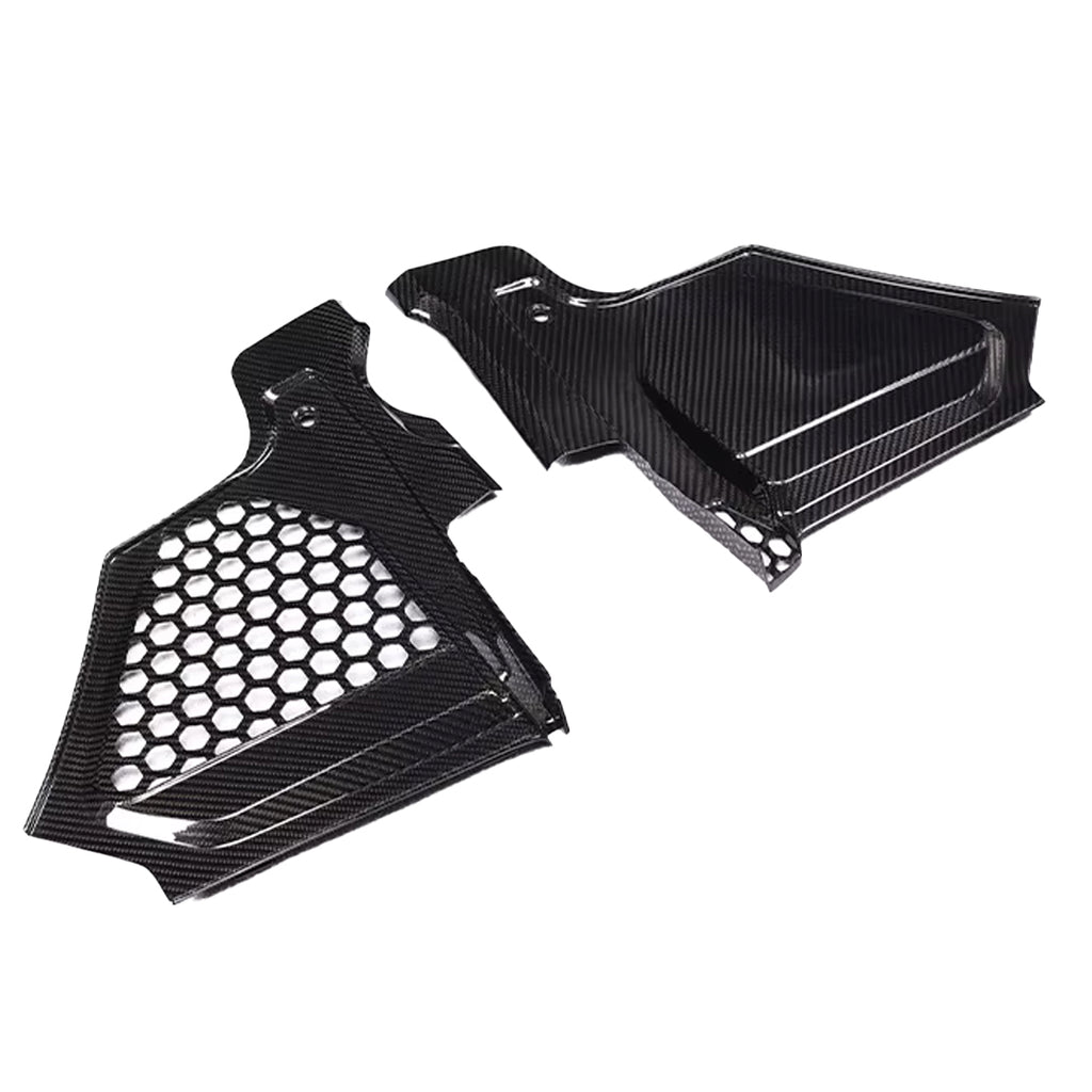 Carbon Fiber Engine Bay Reservoir & Strut Tower Cover – 2-Piece Kit – BMW M3 G80 / M4 G82 G83 (2021+)