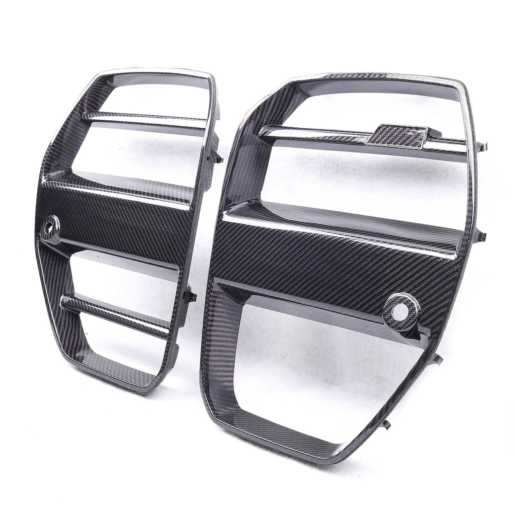 Carbon Fiber Front Grille Inserts – BMW M3 G80 / M4 G82 G83 (2021+)