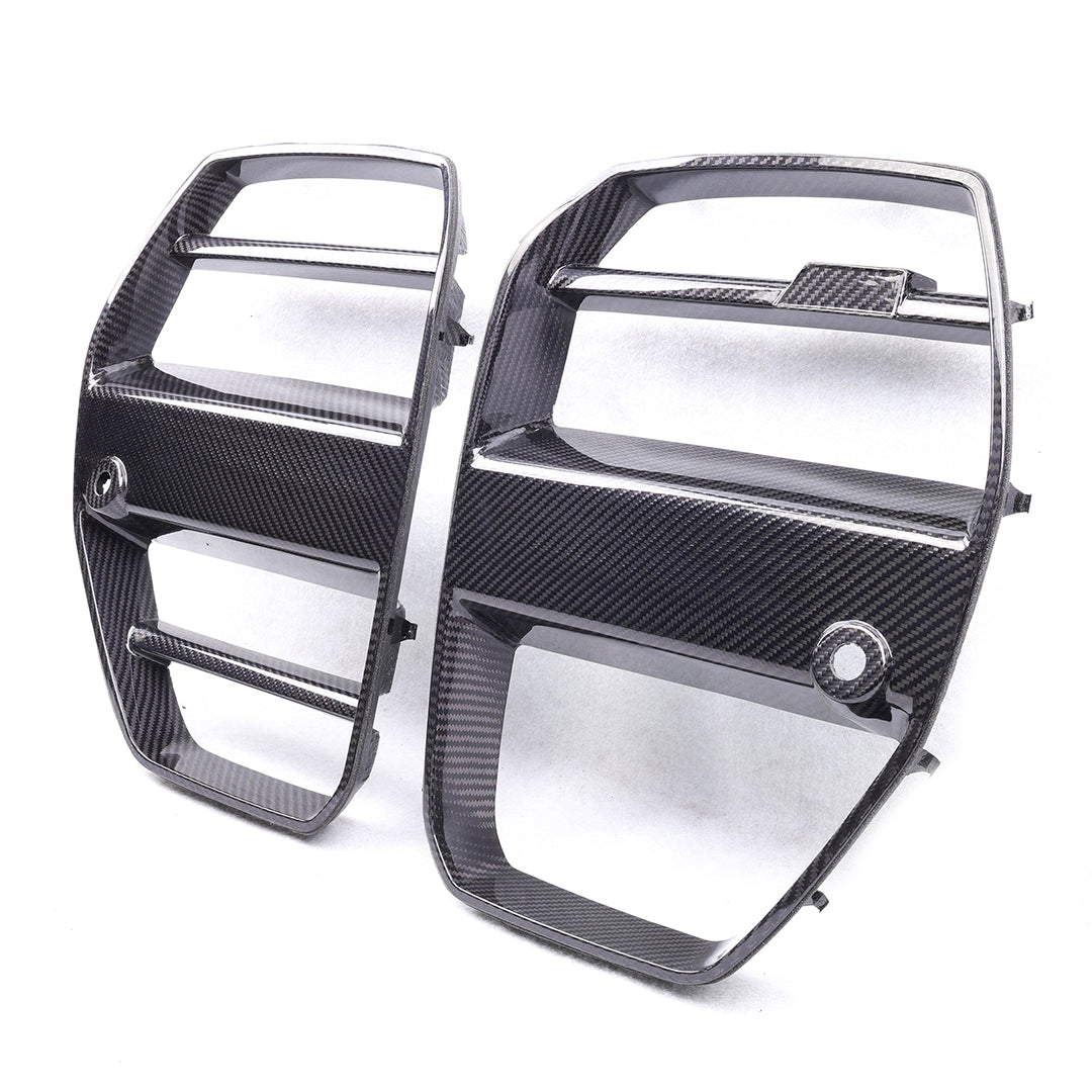 Carbon Fiber Front Grille Inserts – BMW M3 G80 / M4 G82 G83 (2021+)