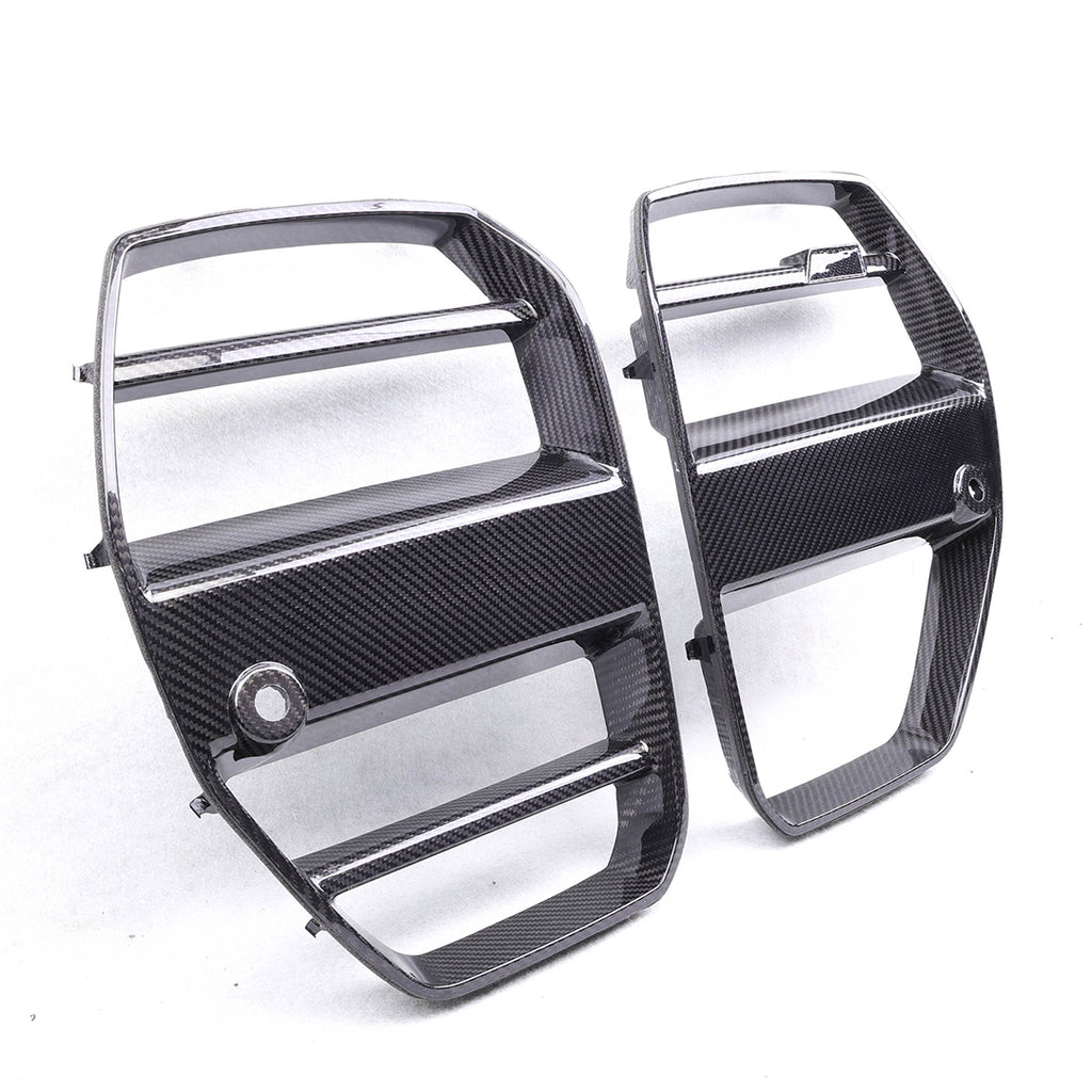 Carbon Fiber Front Grille Inserts – BMW M3 G80 / M4 G82 G83 (2021+)