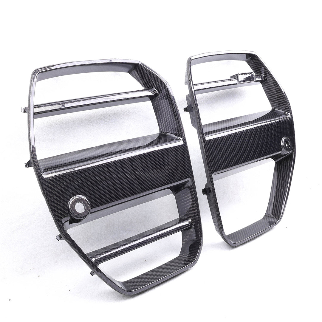 Carbon Fiber Front Grille Inserts – BMW M3 G80 / M4 G82 G83 (2021+)