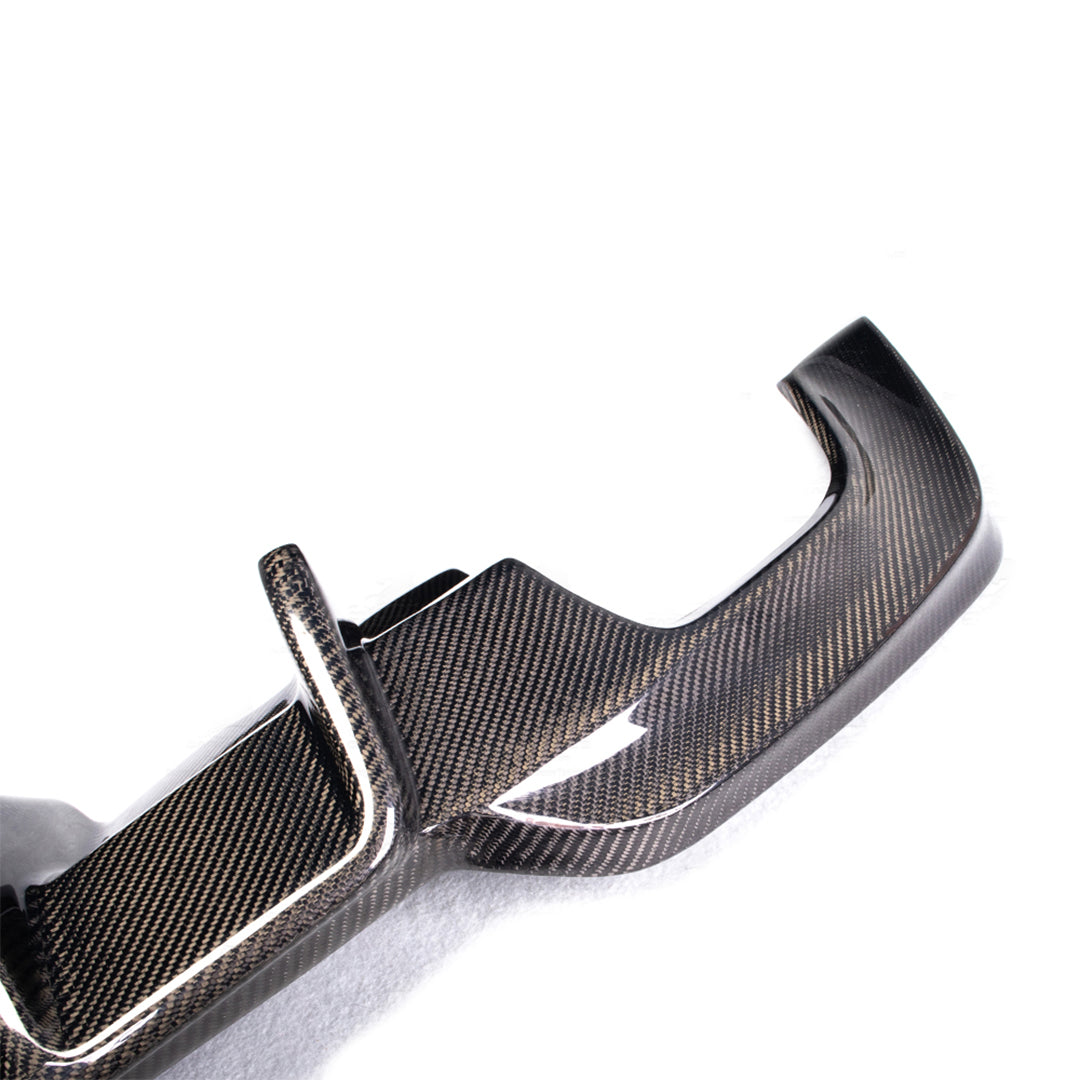 Carbon Fiber KBL Style Rear Bumper Diffuser with LED – BMW G20