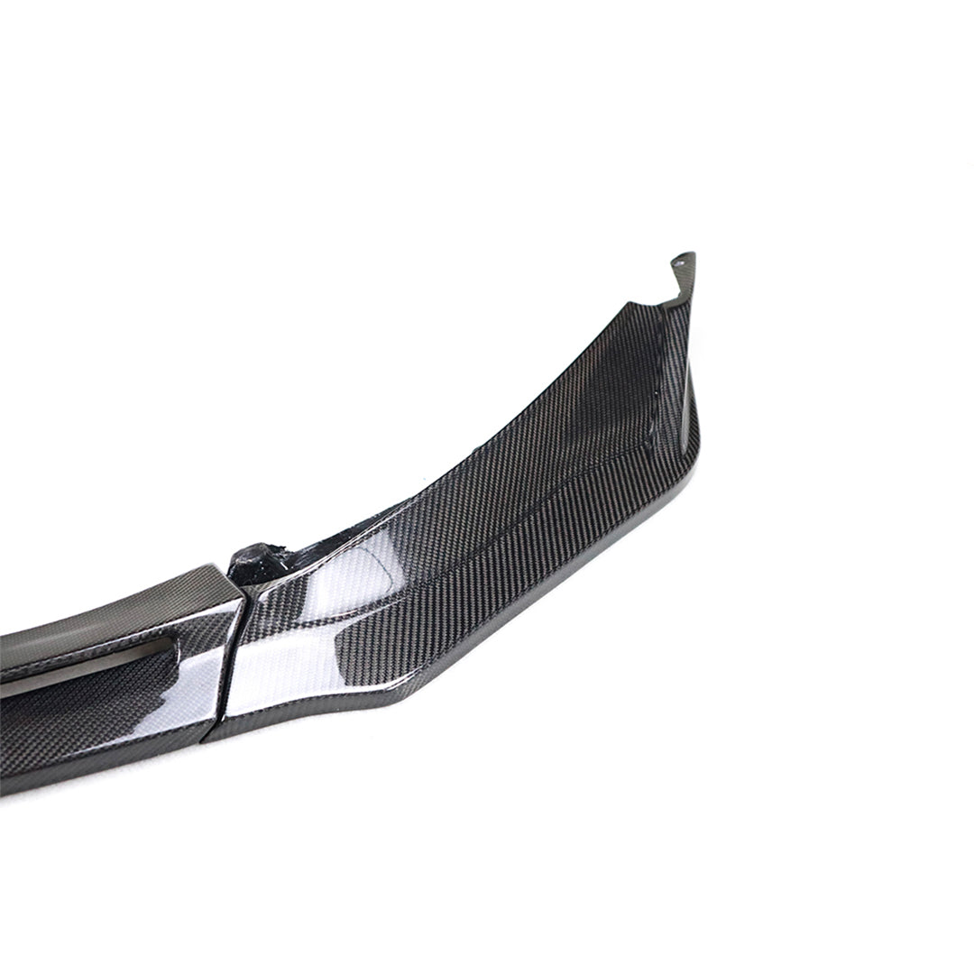 Carbon Fiber 3-Piece Front Bumper Lip – BMW M3 G80 and M4 G82 G83 (2021+)
