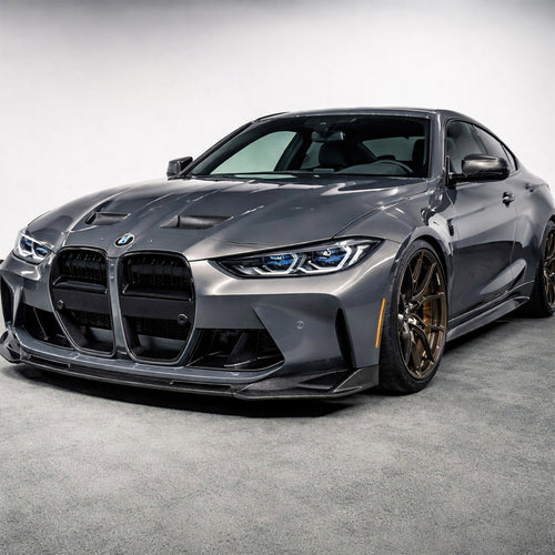 Carbon Fiber 3-Piece Front Bumper Lip for BMW M3 G80 / M4 G82 / G83 (2021+)