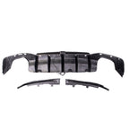 Carbon Fiber KBL Style Rear Bumper Diffuser with LED for BMW G20