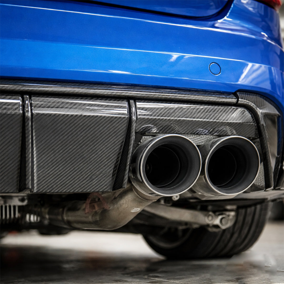 Carbon Fiber Rear Bumper Trim – BMW M3 G80 / M4 G82 G83 (2020+)