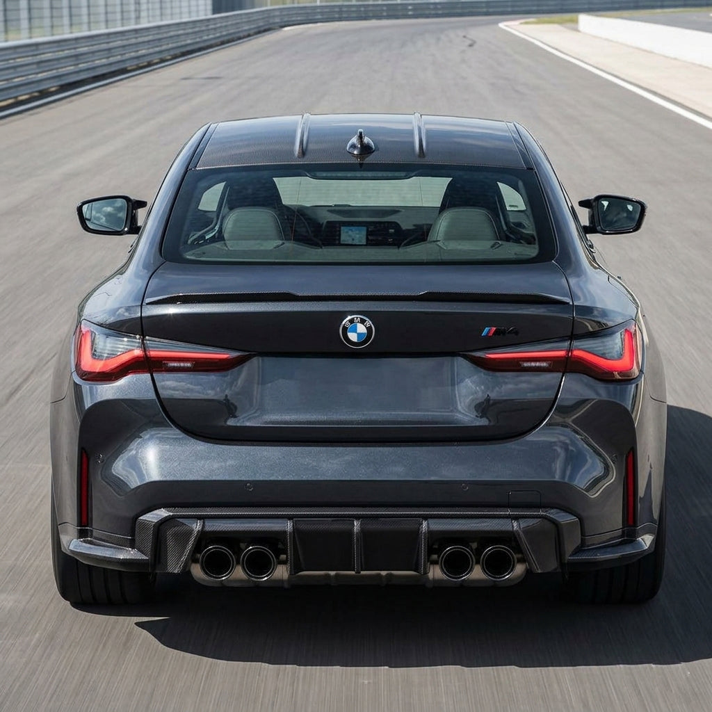 Carbon Fiber Rear Diffuser – BMW M3 & M4 G80 / G82 / G83 (2021+)