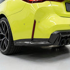 Carbon Fiber Rear Bumper Splitters (2 pcs) – BMW M3 & M4 G80 / G82 / G83 (2021+)