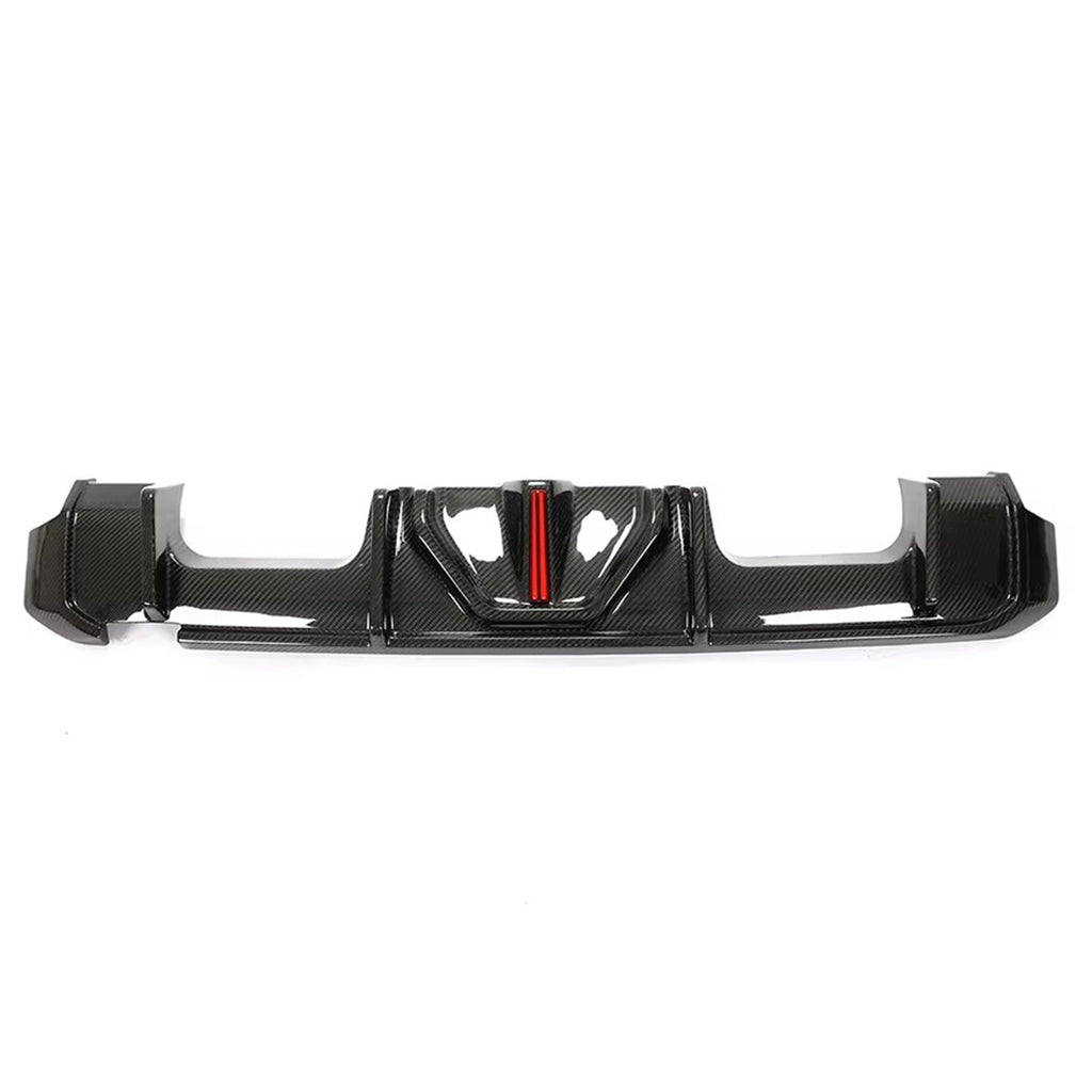 Carbon Fiber LED Rear Diffuser – BMW M3 & M4 G80 / G82 / G83 (2021+)