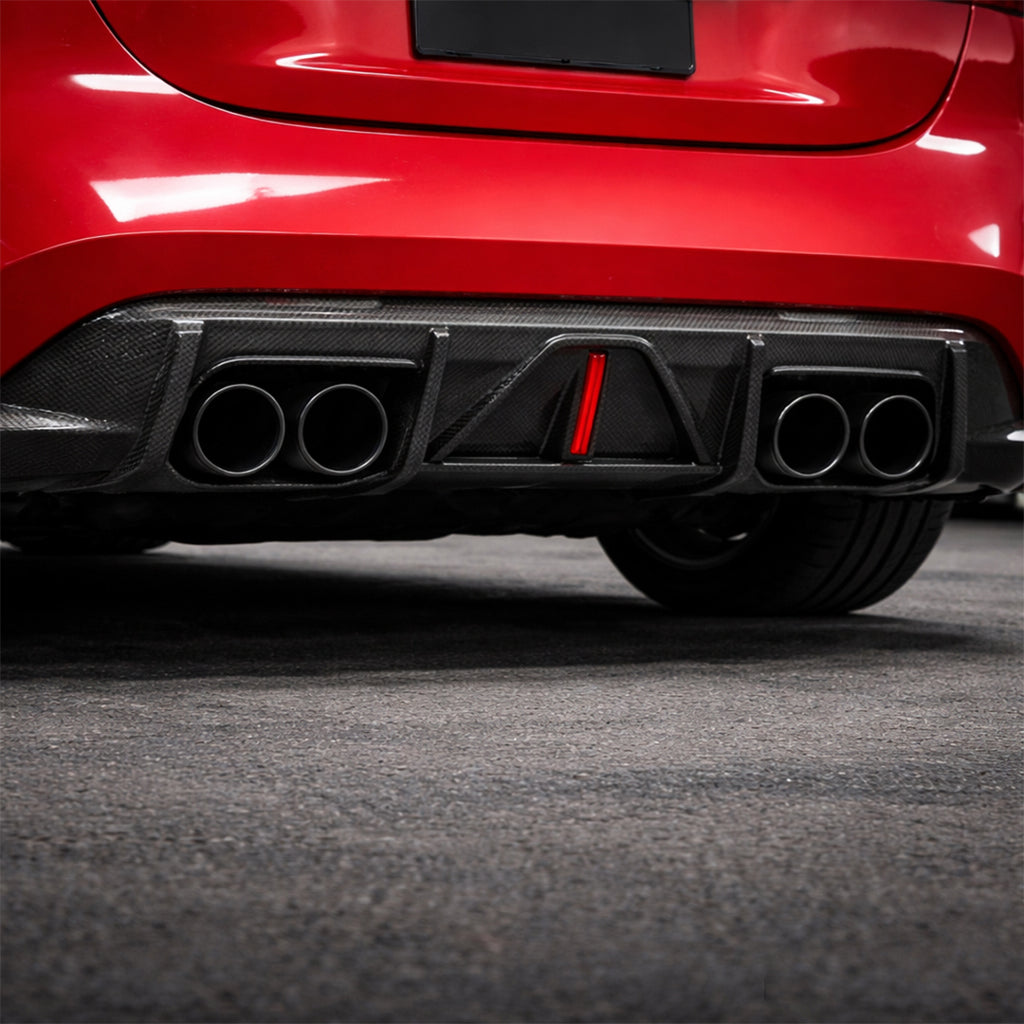 Carbon Fiber LED Rear Diffuser – BMW M3 & M4 G80 / G82 / G83 (2021+)