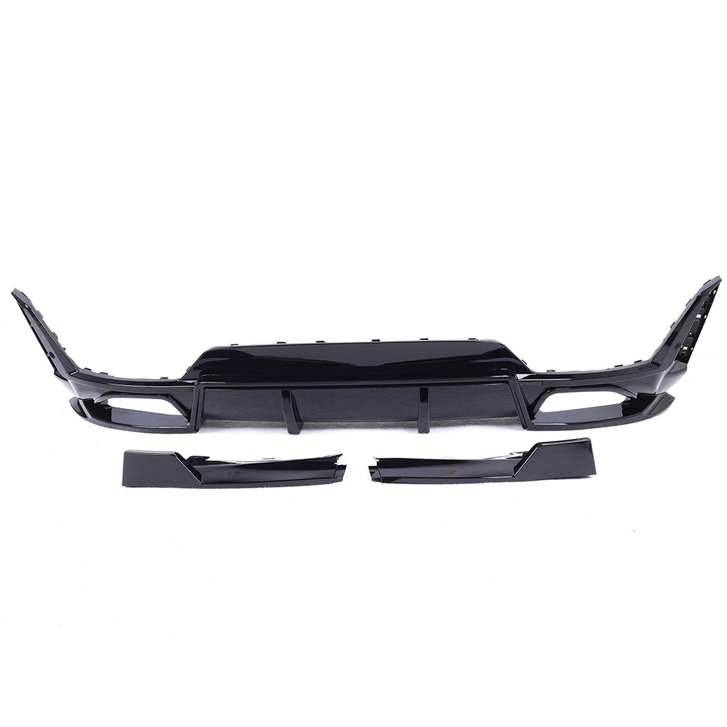 CP Style Gloss Black Rear Bumper Diffuser for BMW G20 LCI 3 Series (2022+)