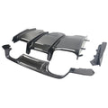 Carbon Fiber PSM Style Rear Diffuser (4 pcs) for BMW M3 & M4 F80 / F82 / F83 (2014-2020)