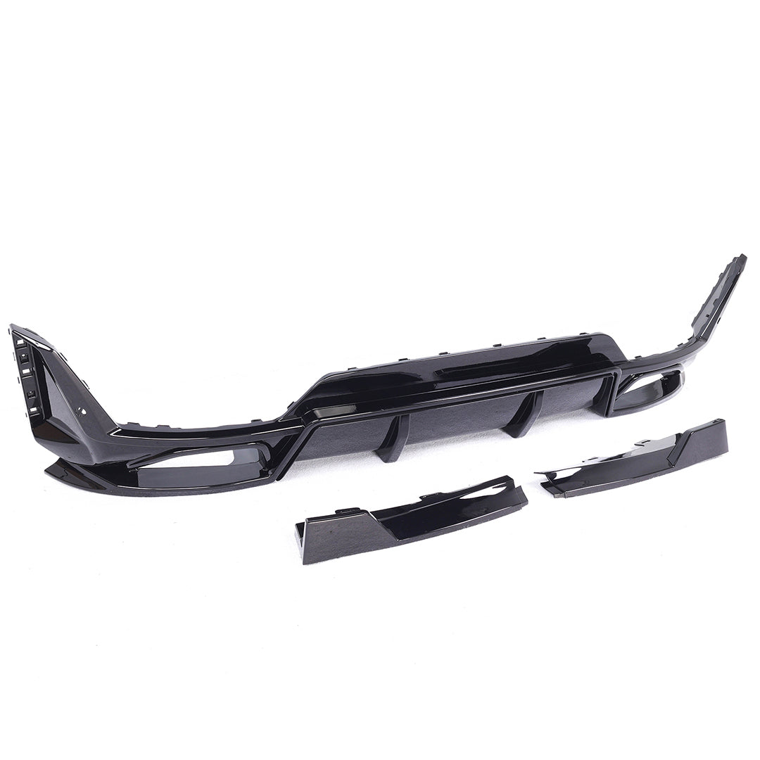 CP Style Gloss Black Rear Bumper Diffuser – BMW G20 LCI 3 Series (2022+)