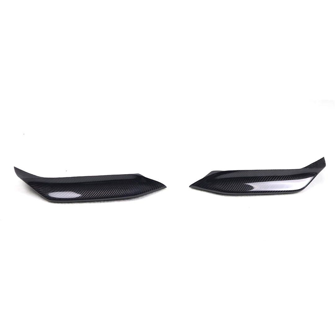 Carbon Fiber Front Bumper Side Splitter Flaps (2 pcs) – BMW M3 & M4 F80 / F82 / F83 (2015-2019)