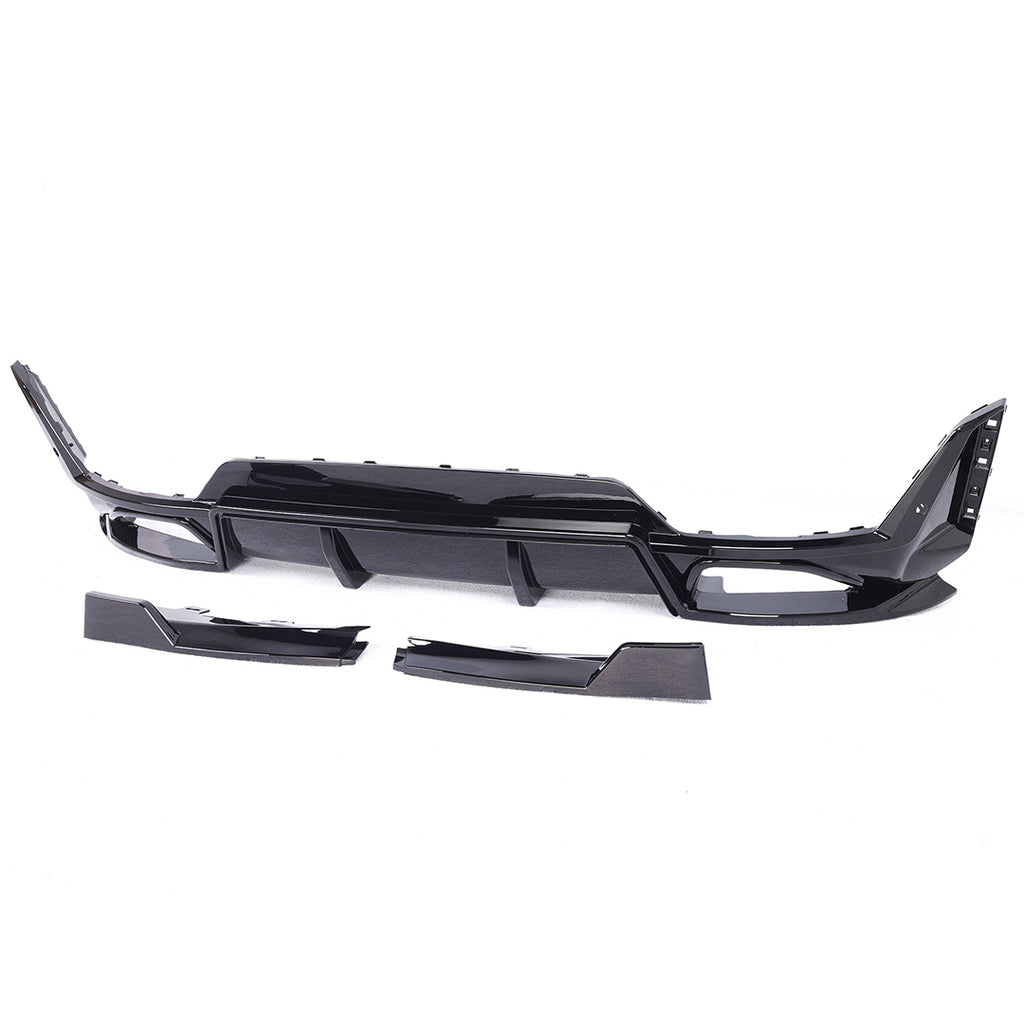 CP Style Gloss Black Rear Bumper Diffuser for BMW G20 LCI 3 Series (2022+)