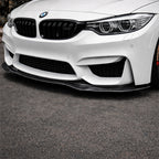 Carbon Fiber PSM Style Front Bumper Lip for BMW M3 & M4 F80 / F82 / F83 (2014-2020)