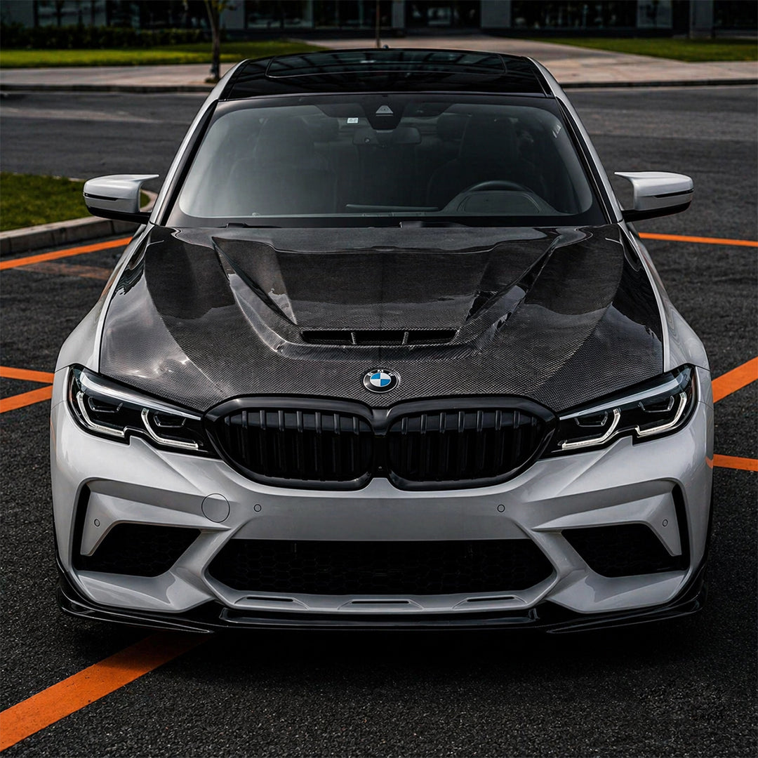 CS Style Carbon Fiber Hood – BMW 3 Series G20 / 330i / M340i (2019-2023)