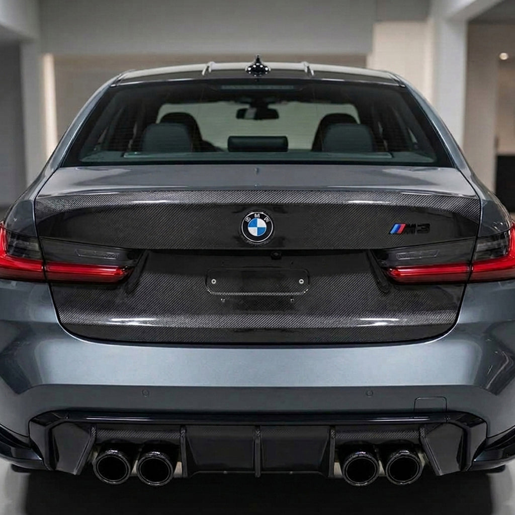 Carbon Fiber Rear Trunk Lid for BMW G20 / G80 M3 / 330i / M340i (2019-2021)