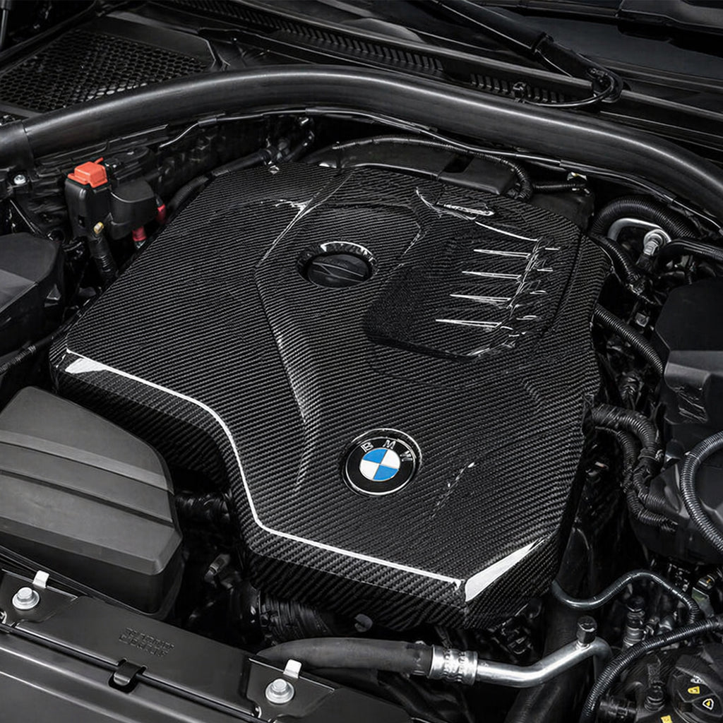 Carbon Fiber B48 Engine Cover – BMW G20 / G22 / G23 / G26 / G30 / G42 (2018+)